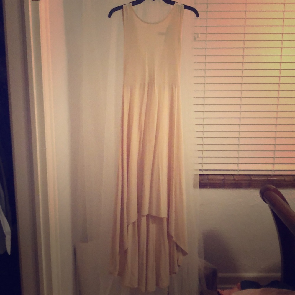 BCBG Nude Maxi dress
